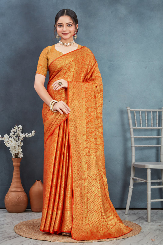 Every Thread Tells a Story: Mysore Brocket Soft Silks | Premium Collection