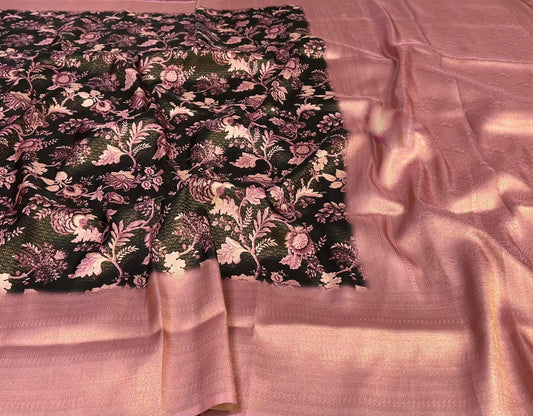 Printed Soft Silk Saree For Festivals And Celebrations | Premium Collection