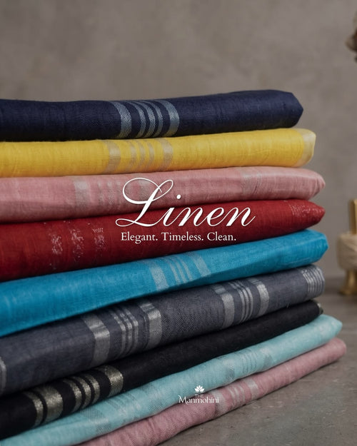 Linen Cotton Sarees