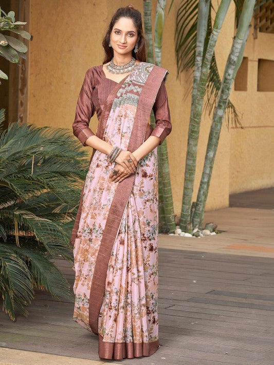Soft Printed Art Silk Saree Traditional Pattu Wedding Wear | Premium Collection