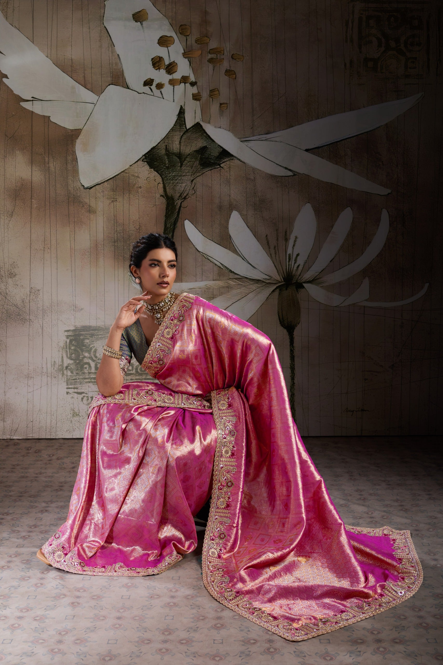 Banarasi Silk Jacquard Saree