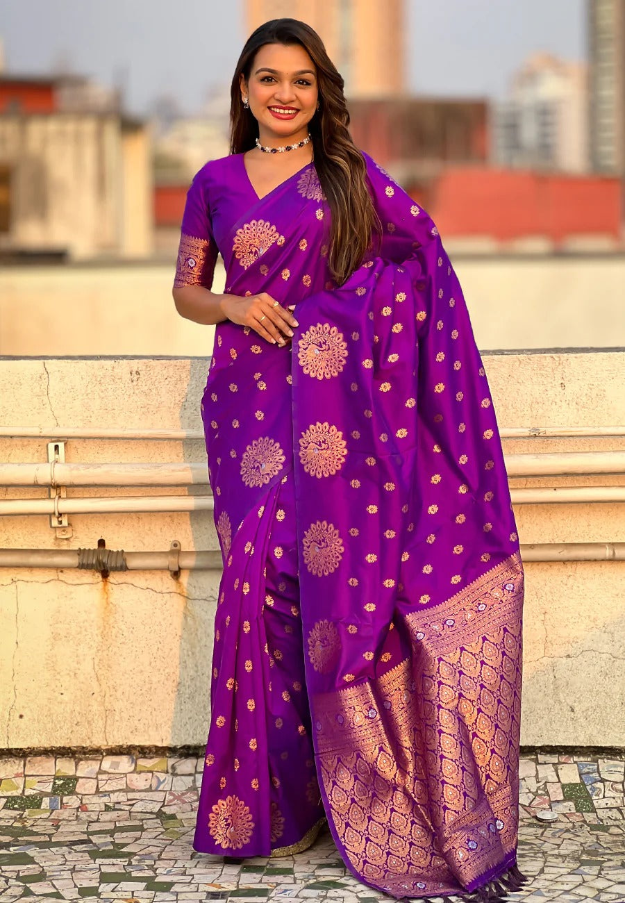 Kasturi Banarasi Soft Silk Saree