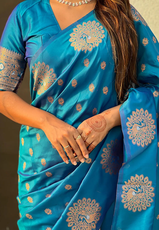 Kasturi Banarasi Soft Silk Saree