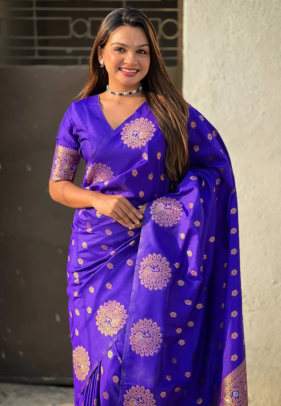 Kasturi Banarasi Soft Silk Saree