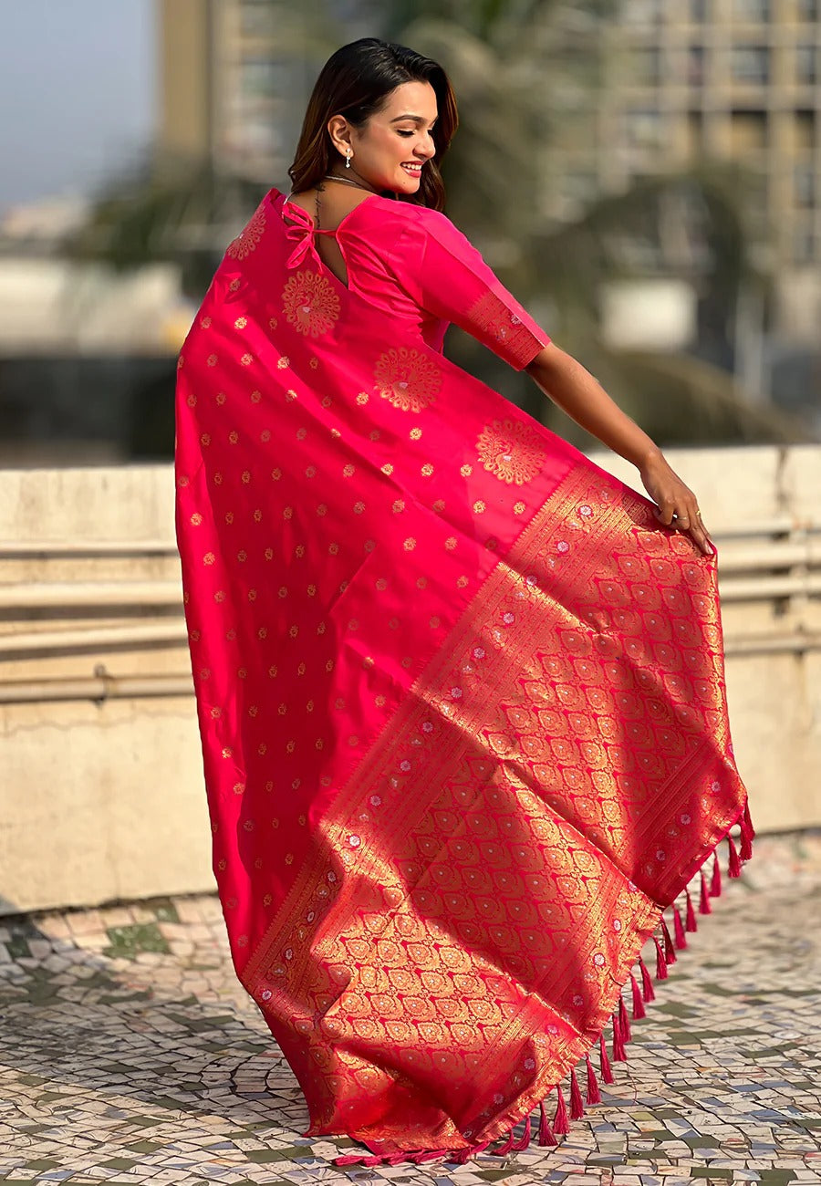 Kasturi Banarasi Soft Silk Saree
