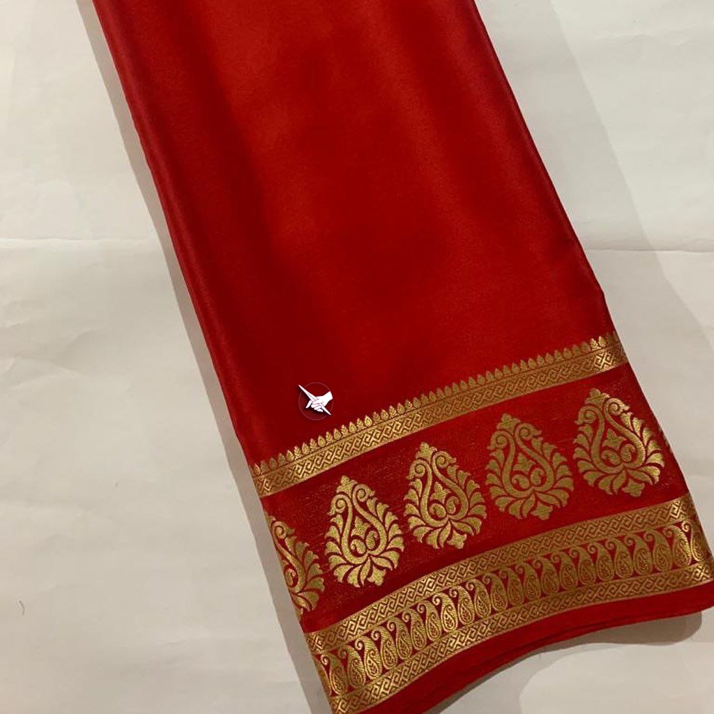 Luxurious Zari Woven Mysore Silk Saree For Special Occasions | Premium Collection