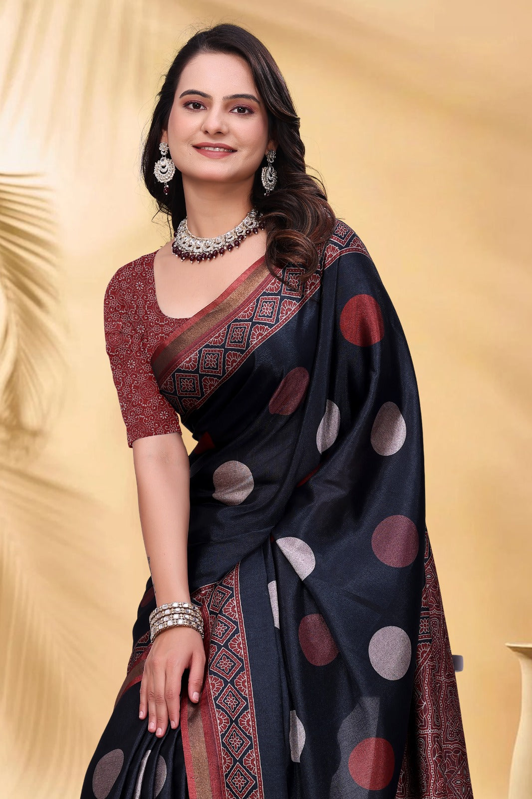 BEAUTIFULLY CRAFTED MAL COTTON BLACK