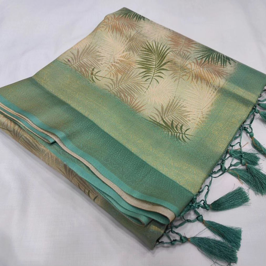 Exclusive Digital Design Soft Silk Saree For Events | Premium Collection