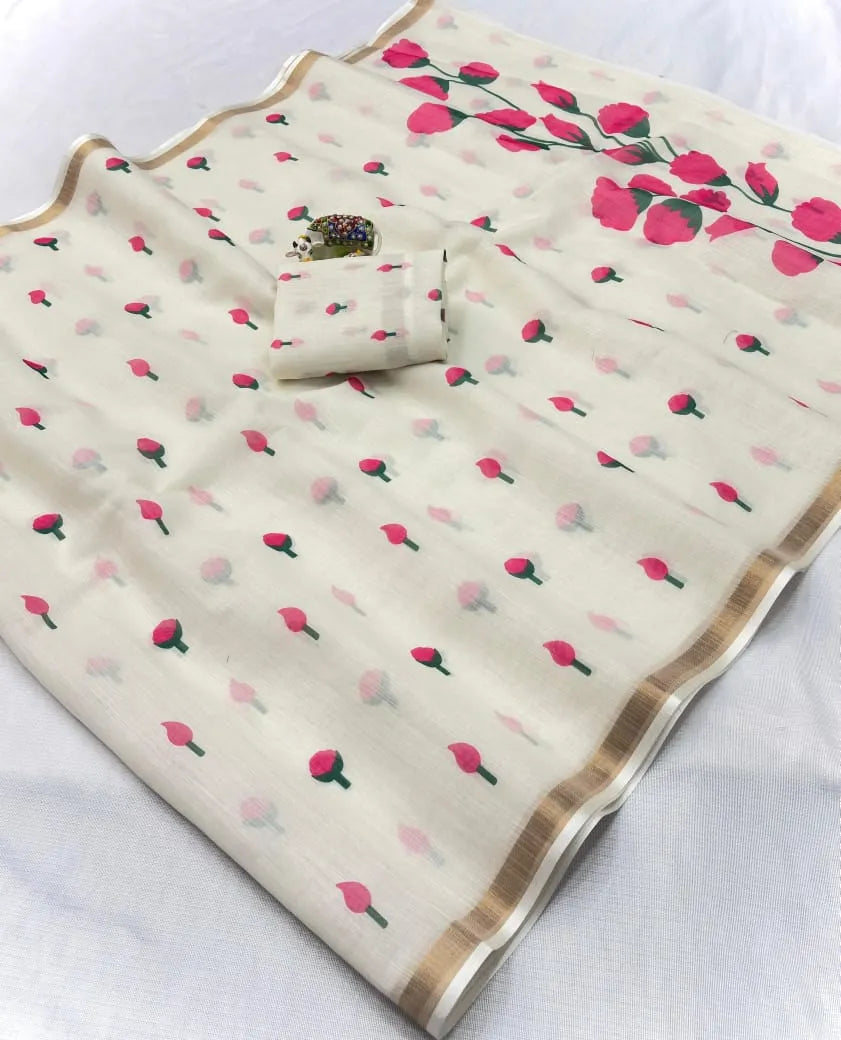 ELEGANT SOFT LINEN NAZAE DESIGN