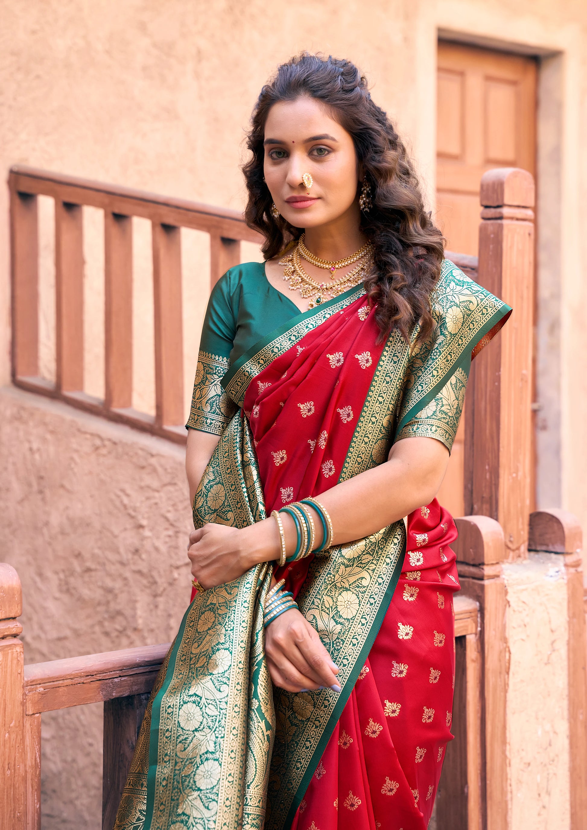 Kanjivaram Silk Saree by Sanskriti— Feel the Luxury, Wear the Legacy