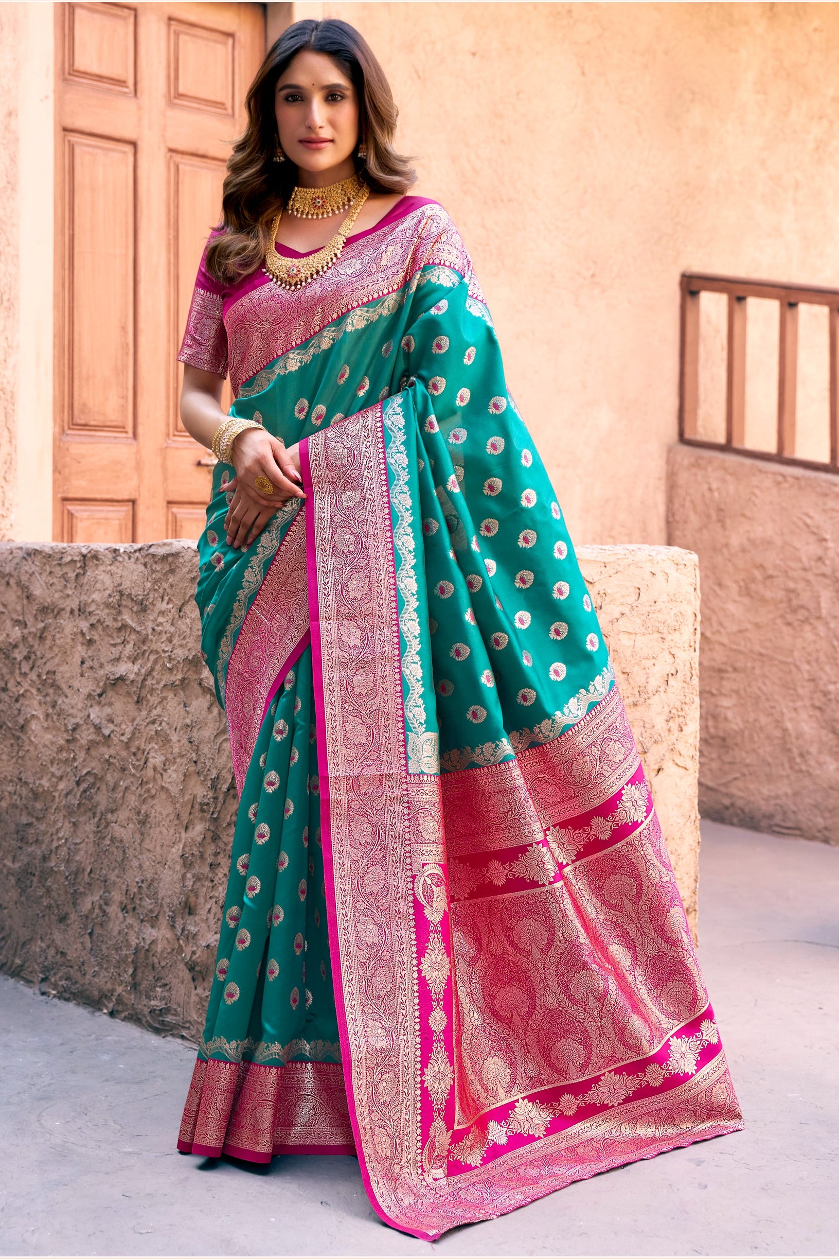 Kanjivaram Silk Saree by Sanskriti— Feel the Luxury, Wear the Legacy