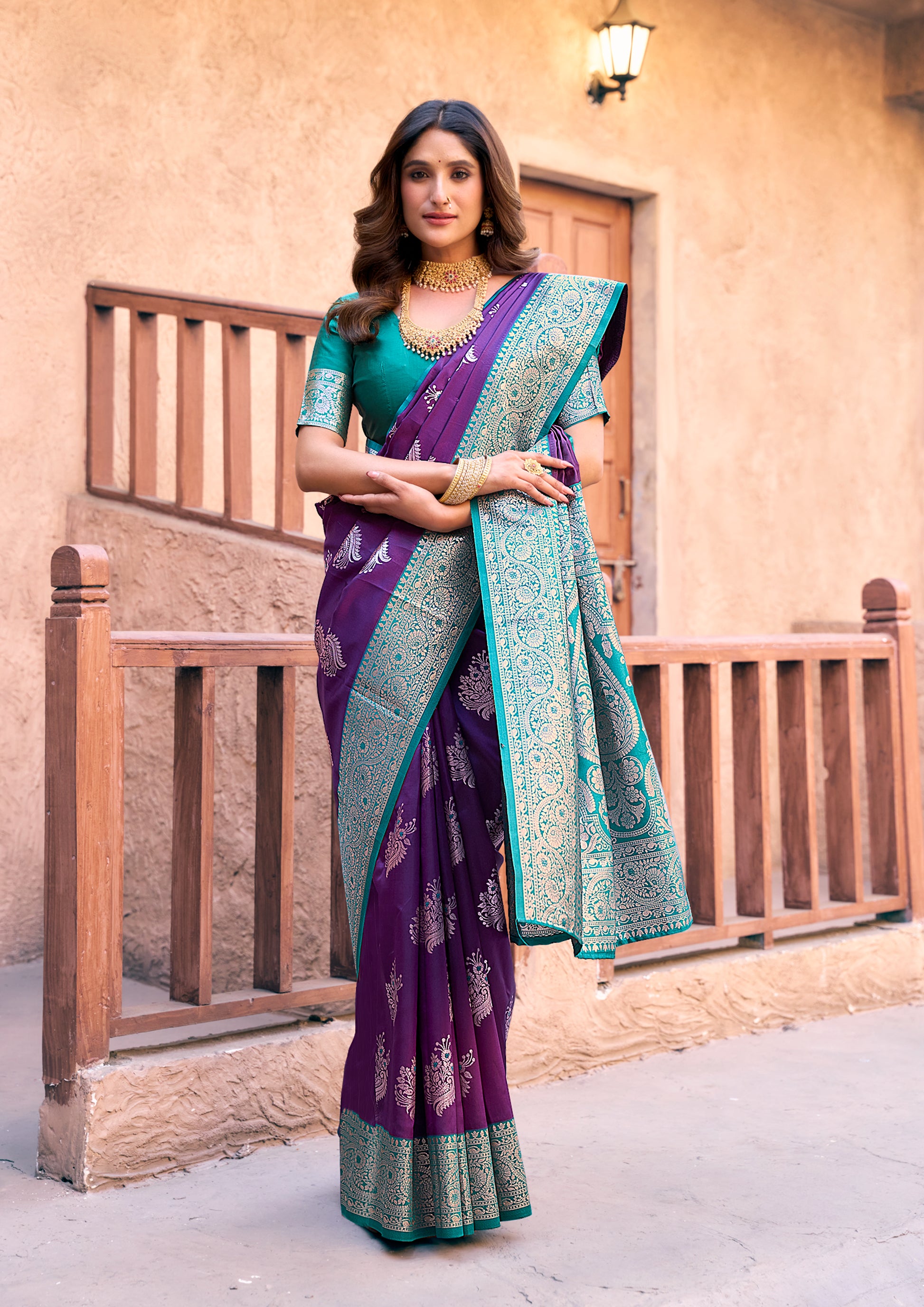 Kanjivaram Silk Saree by Sanskriti— Feel the Luxury, Wear the Legacy