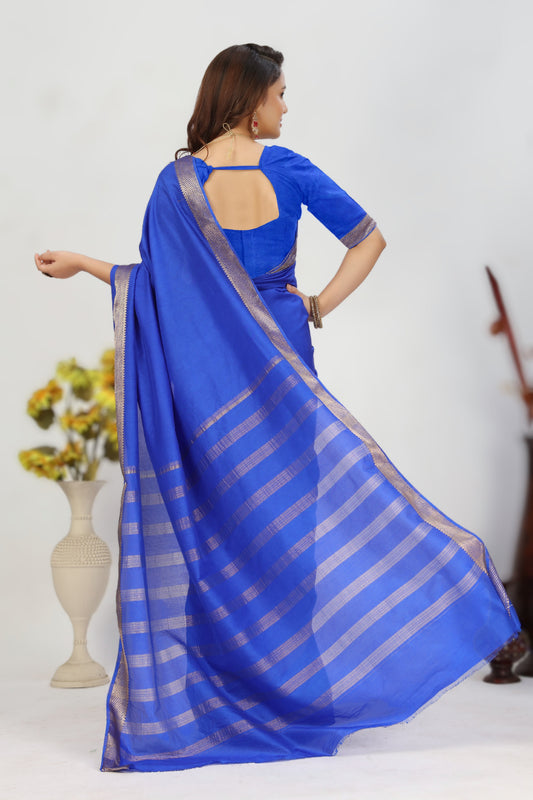 Artistic Mysore Silk Crepe Saree For Traditional Occasions | Premium Collection