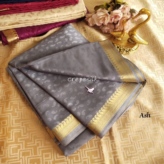 Traditional Mysore Silk Saree With Fine Border Weave | Premium Collection