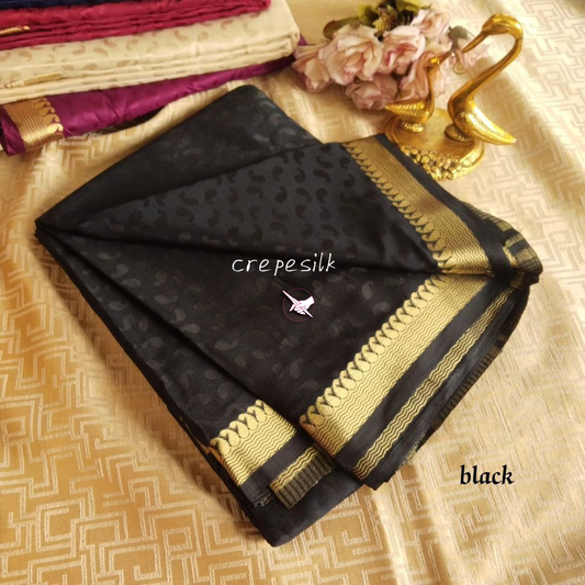 Timeless Mysore Silk Saree With Subtle Plain Finish | Premium Collection