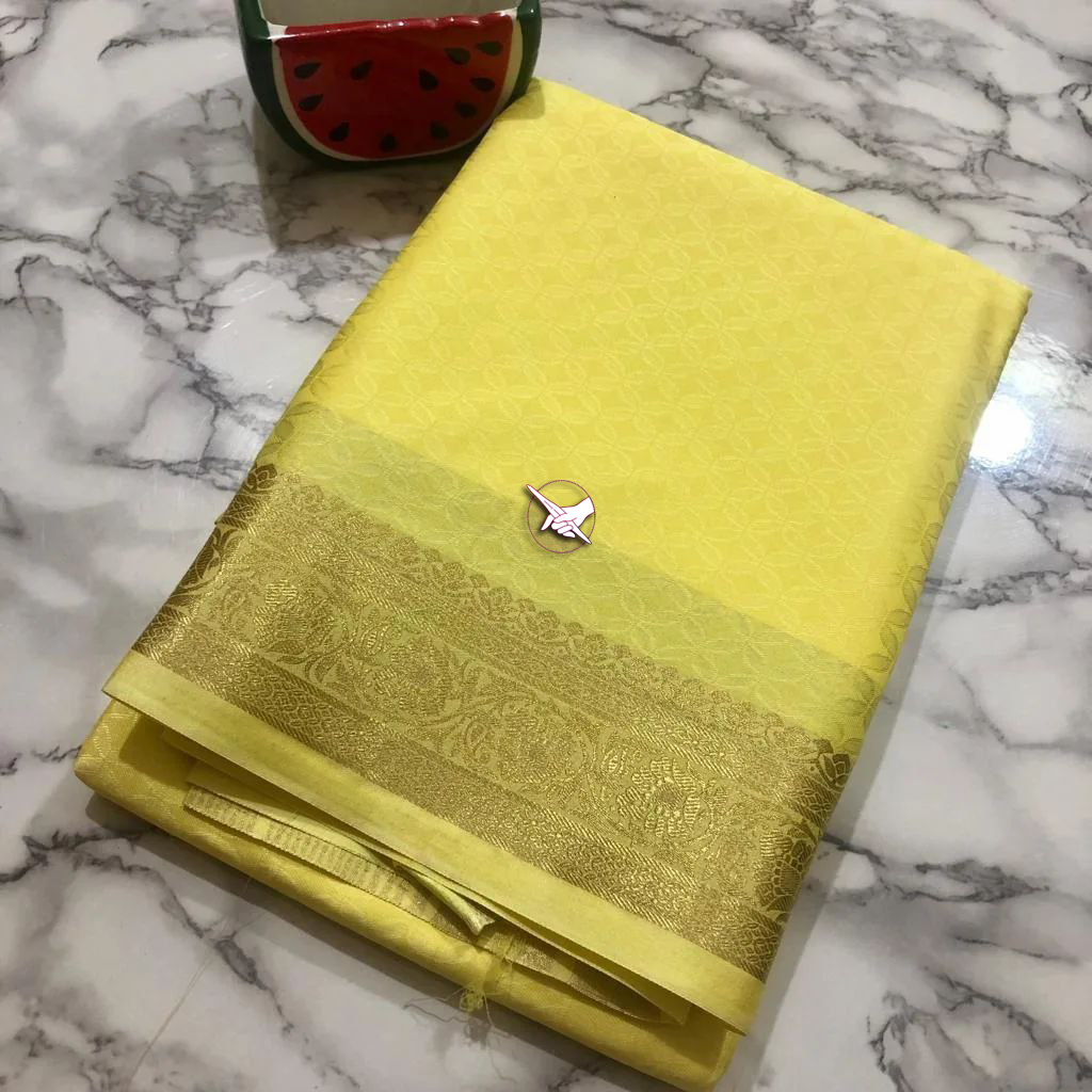 Office To Occasion Mysore Silk Saree With Plain Texture | Premium Collection