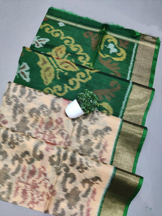 Rich Ikkat Pochampally Soft Silk Saree Ideal For Festivals | Premium Collection
